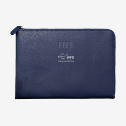 Sacoche en cuir recyclé pour ordinateur 14/15’’